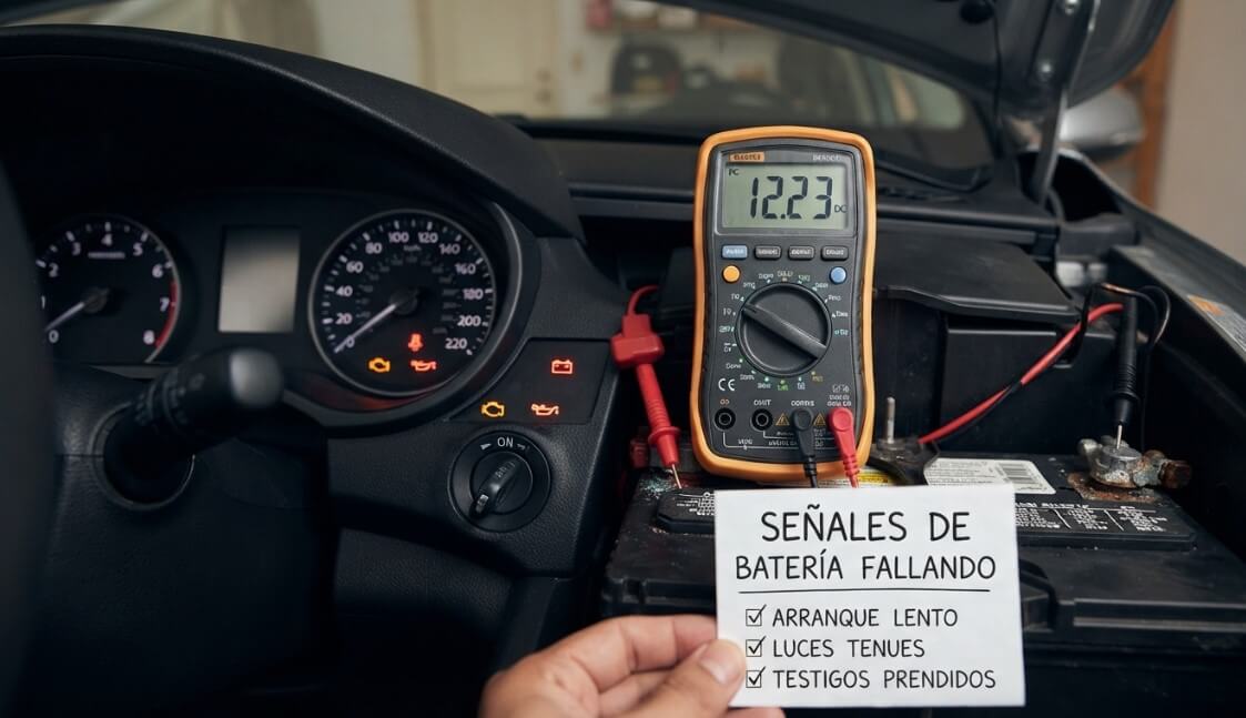 Cómo saber si la batería está fallando