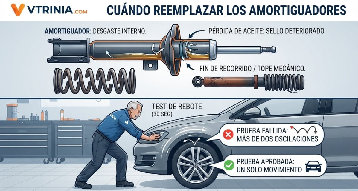 Cuándo cambiar amortiguadores
