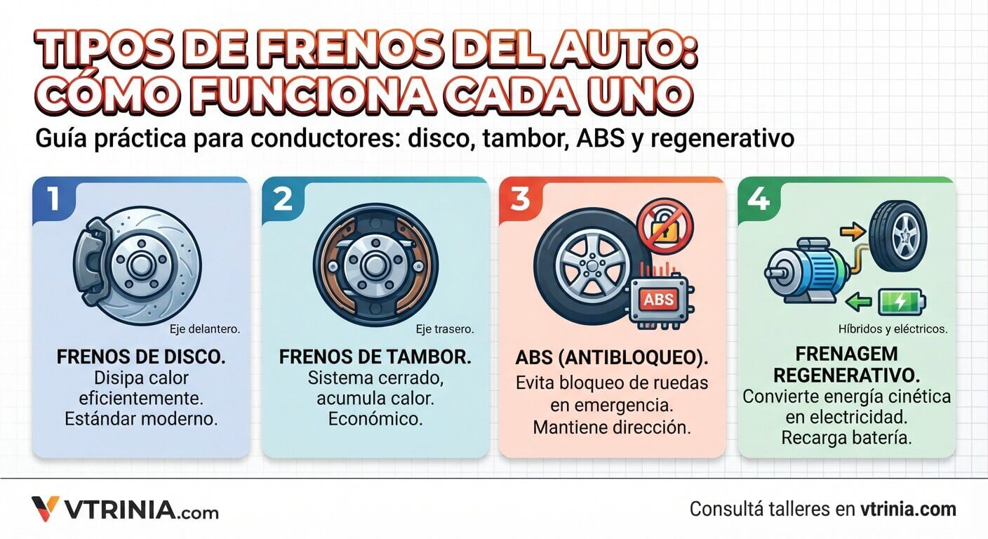 Tipos de frenos
